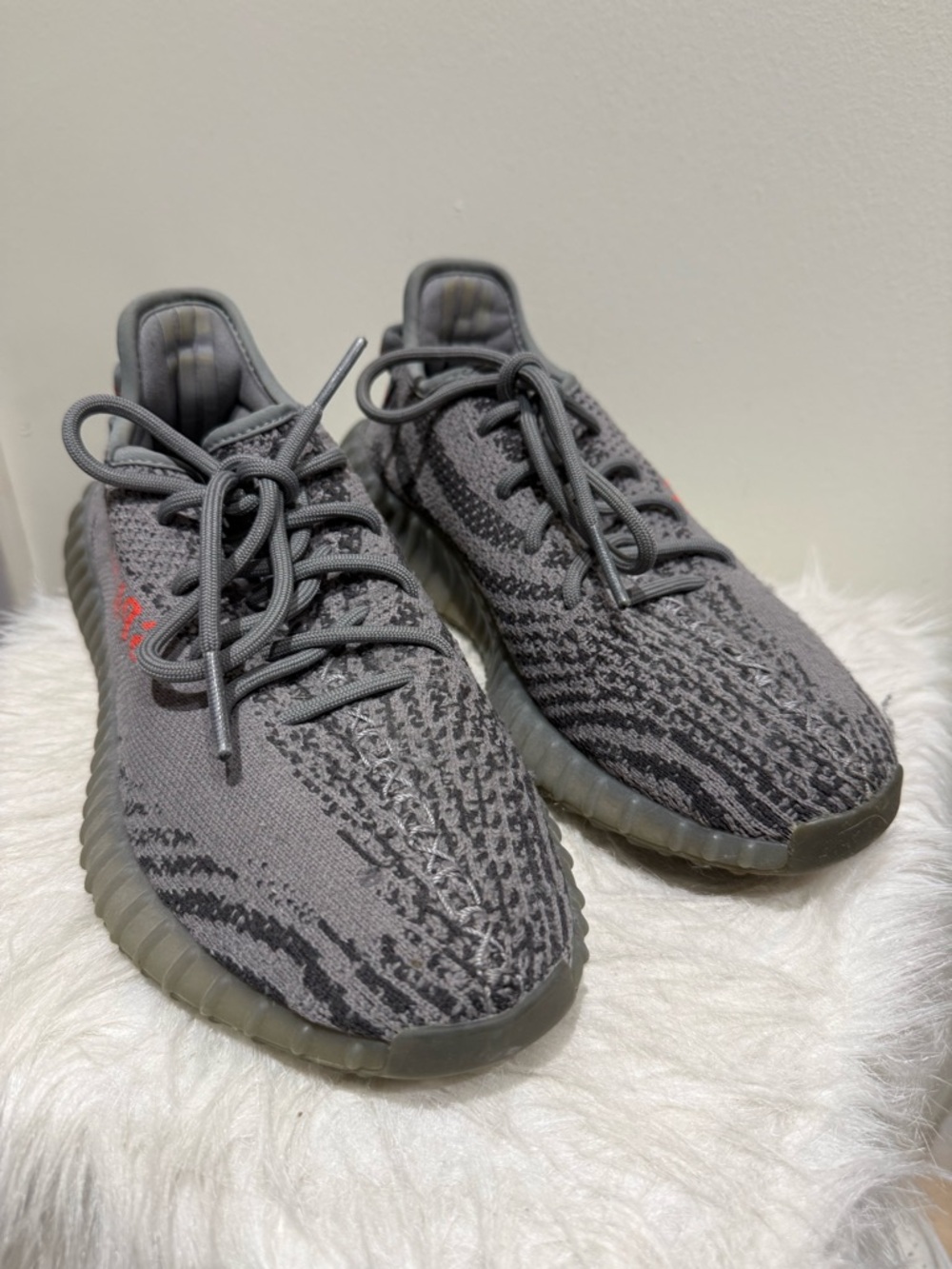 Yeezy Boost 350 V2 Beluga-Style Grey Sneakers